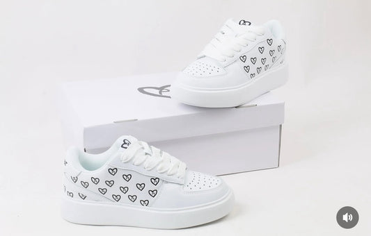 Aston Amour “Marble Hearts” Shoes